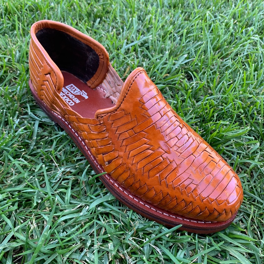 Men’s Closed Toe Sandal MOCCASIN HUARACHE COGNAC